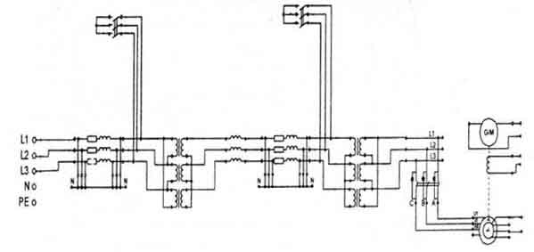Физическая модель системы электроснабжения